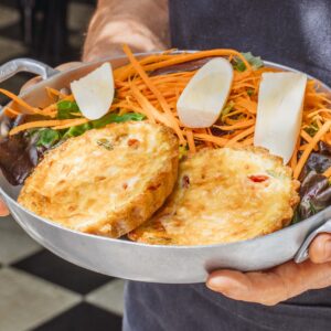 Quiche integral de Queijo de cabra