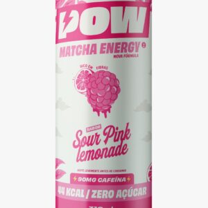 POW Energético Saudável - Pink Lemonade - Zero açúcar