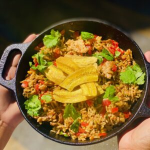 Galinhada com arroz integral - Congelada