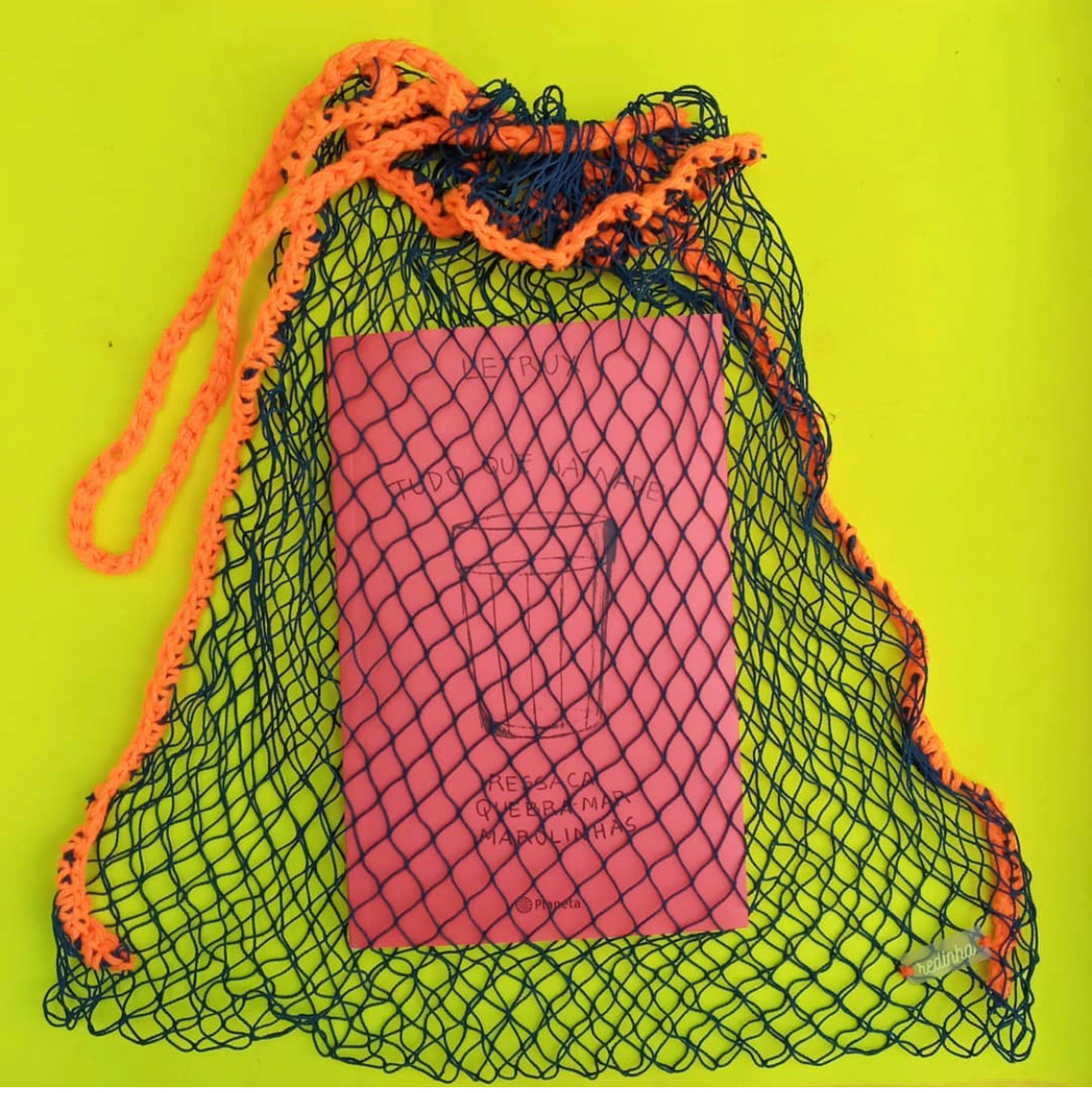 Sacola Minha Redinha: laranja